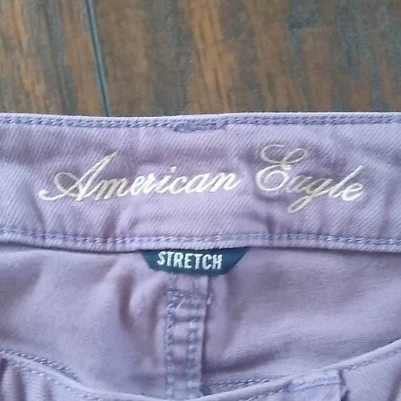 Lilac American Eagle Skinny Jeans - Picture 3 of 4